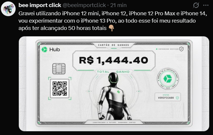 Depoimento da comunidade