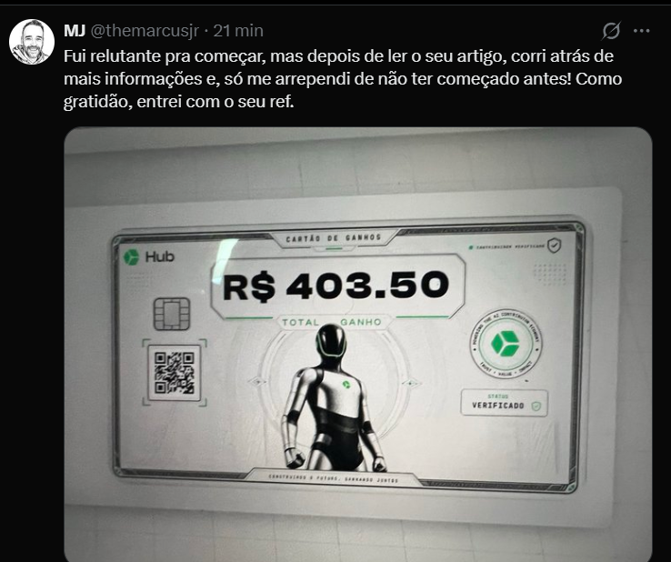 Depoimento da comunidade