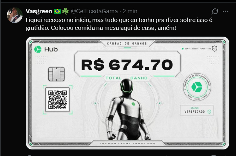 Depoimento da comunidade